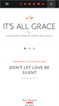 Mobile Screenshot of itsallgrace.org